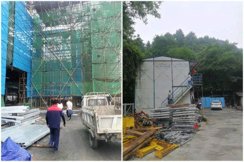 吉首 突擊檢查建筑工地食品安全 疫情防控